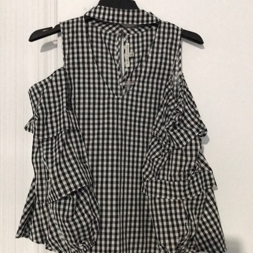 Brand new cold shoulder blouse